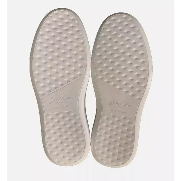 New Good Man Brand Black Dark Vachetta Edge Italy Sneakers Size 10 - Picture 5 of 7